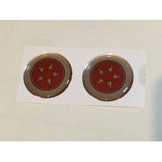 Pillar Badge Self Adhesive (Pair) No Writing 